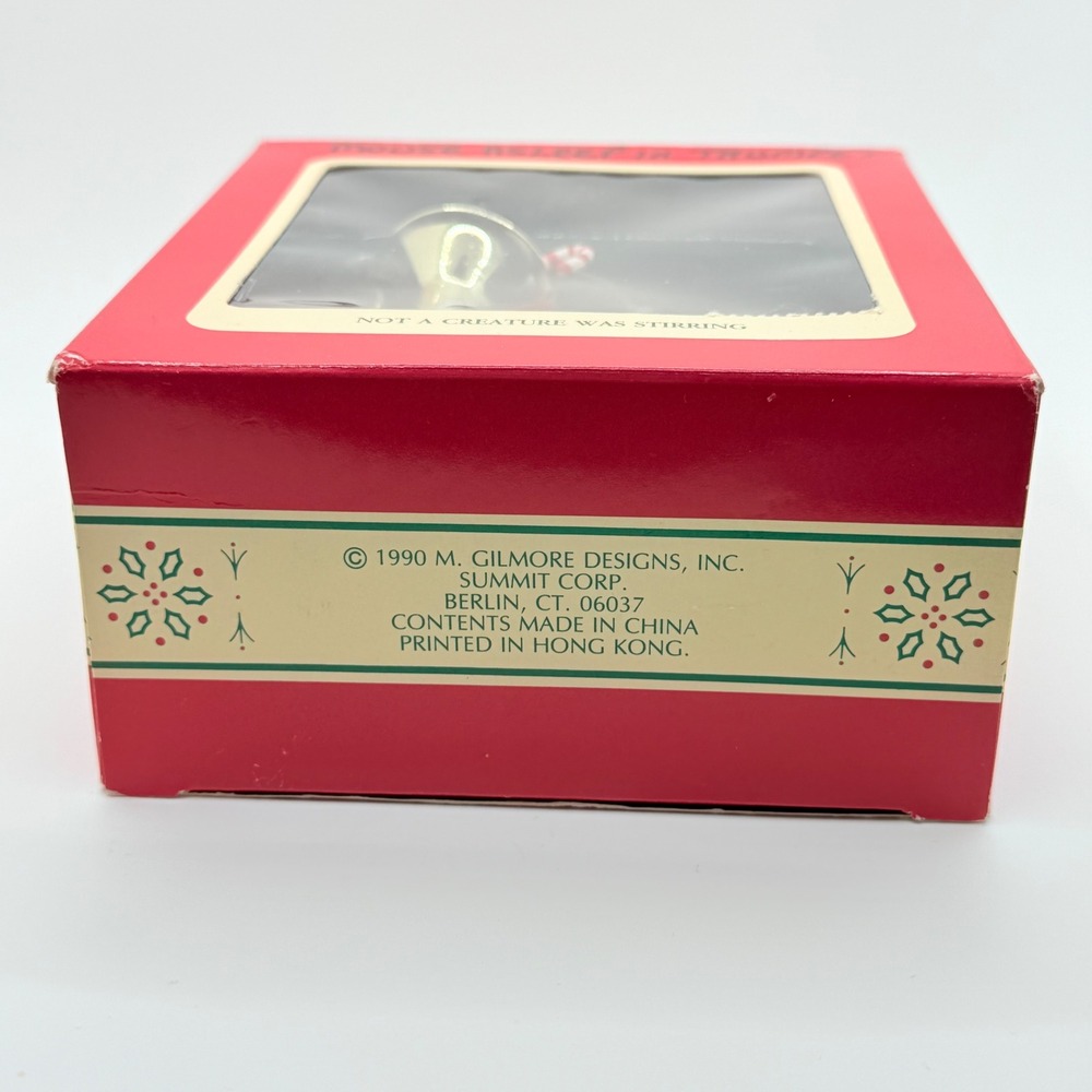Vintage Summit Heirloom Collection "Not A Creature Was Stirring" Dated 1990‎ - Picture 7 of 8